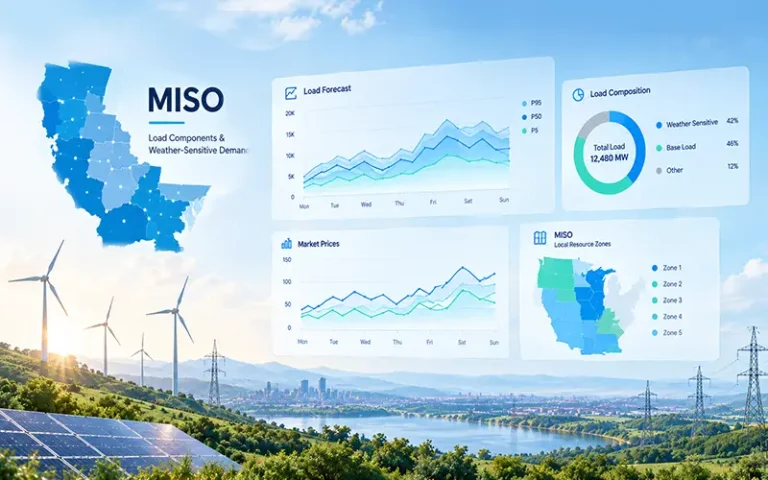 MISO CDH and HDH Load Components